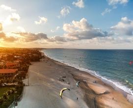 Imagem de um dia bonito e ensolarado em Fortaleza